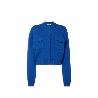 FENDI JACKET BLUE WOOL JACKET FZJ600AYM2F1UKI